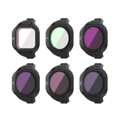 Filtros de lente magnéticos ND8/PL+ND16/PL+ND32/PL+ND64/PL+UV+CPL para dron para DJI Mini 5 Pro