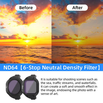 Filtros de lente magnéticos ND32 para dron para DJI Mini 5 Pro — imagen 8