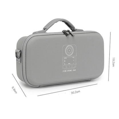 Estuche de transporte BKano, compatible con asa giratoria Vortex para DJI Osmo 360 (gris) — imagen 8