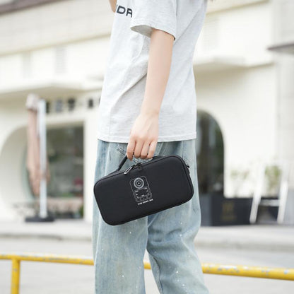 Estuche de transporte BKano, resistente al agua, rígido, para hombro o bolso de mano para DJI Osmo 360 (negro) — imagen 3