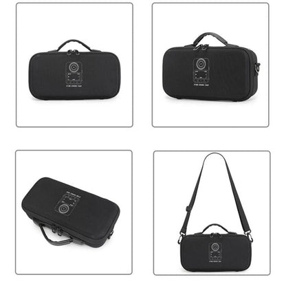 Estuche de transporte BKano, resistente al agua, rígido, para hombro o bolso de mano para DJI Osmo 360 (negro) — imagen 7