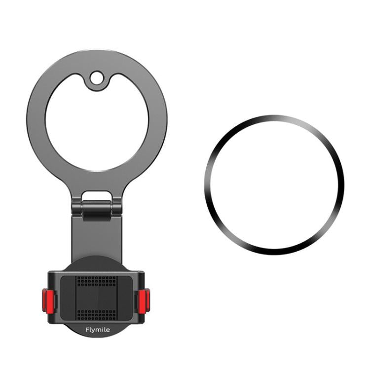 Soporte magnético de liberación rápida Flymile para DJI Osmo 360 / Osmo Action 3 (negro) para DJI DJI Osmo 360, DJI Osmo Act…