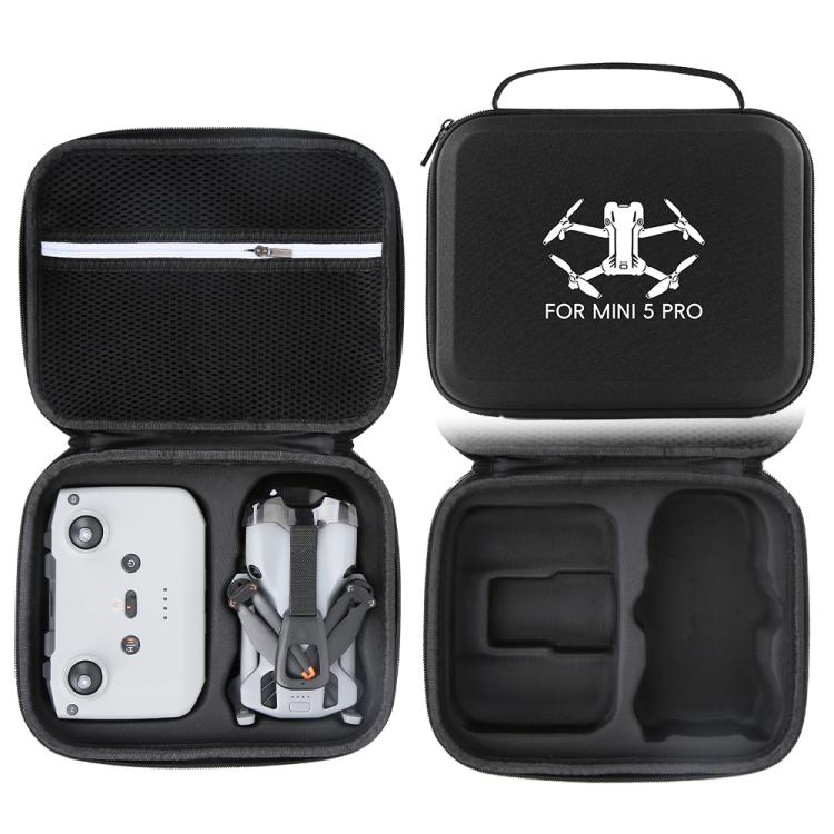 Bolsa de almacenamiento de nailon, bolso de mano portátil para DJI Mini 5 Pro (negro)