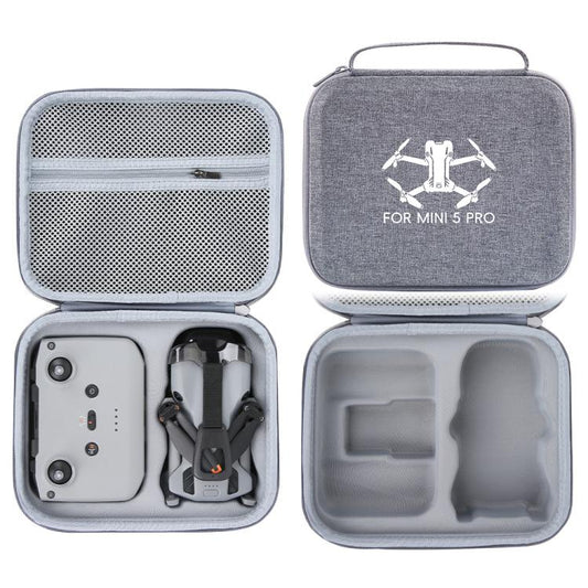Bolsa de almacenamiento de nailon, bolso de mano portátil para DJI Mini 5 Pro (gris)