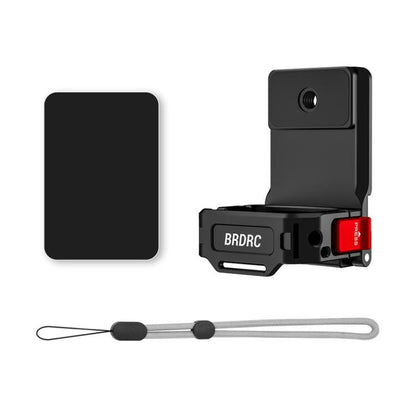 Clip Adaptador de trasero expandible con montaje magnético BRDRC para DJI Osmo Pocket 3 (negro)