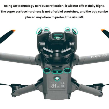 Juego de 20 películas protectoras para sensor de lente antiarañazos para DJI Mini 5 Pro — imagen 4