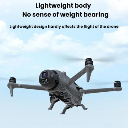 Trípode Accesorio de tren de aterrizaje para con soporte elevado BRDRC para DJI Mavic 4 Pro (gris) — imagen 9