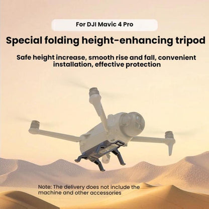 Trípode Accesorio de tren de aterrizaje para con soporte elevado BRDRC para DJI Mavic 4 Pro (gris) — imagen 10