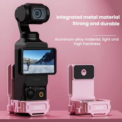 Clip Adaptador de trasero expandible con montaje magnético BRDRC para DJI Osmo Pocket 3 (rosa) — imagen 11