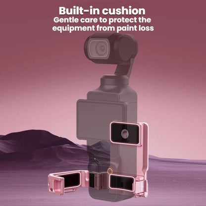 Clip Adaptador de trasero expandible con montaje magnético BRDRC para DJI Osmo Pocket 3 (rosa) — imagen 7