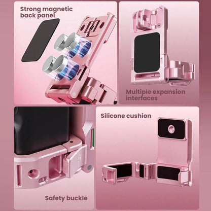 Clip Adaptador de trasero expandible con montaje magnético BRDRC para DJI Osmo Pocket 3 (rosa) — imagen 8