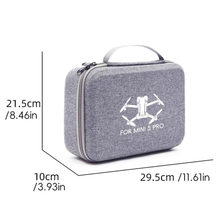 Bolsa de transporte de nailon para DJI Mini 5 Pro (gris) — imagen 5