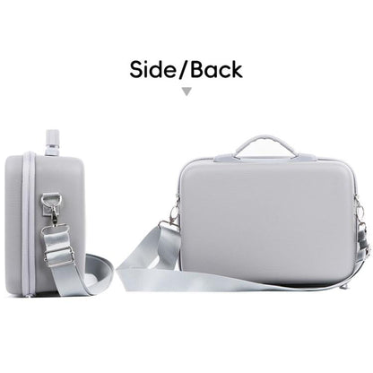 Bolsa organizadora de PU integrada, bolso de hombro portátil de viaje para DJI Mini 5 Pro (negro) — imagen 5