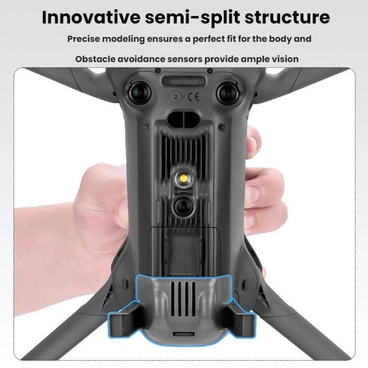 Trípode de aterrizaje y elevación BRDRC para DJI Mavic 4 Pro (gris) — imagen 3