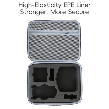 Bolsa organizadora de PU todo en uno, bolso de hombro portátil de viaje para DJI Mini 5 Pro (negro) — imagen 4