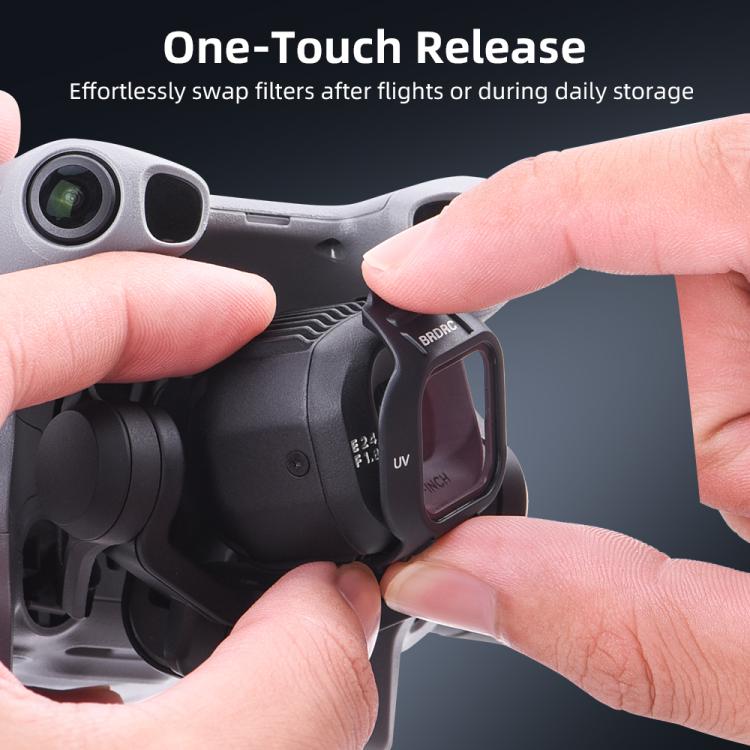 Filtros y accesorios para lentes de dron BRDRC. Especificaciones: CPL para DJI Mini 5 Pro — imagen 10