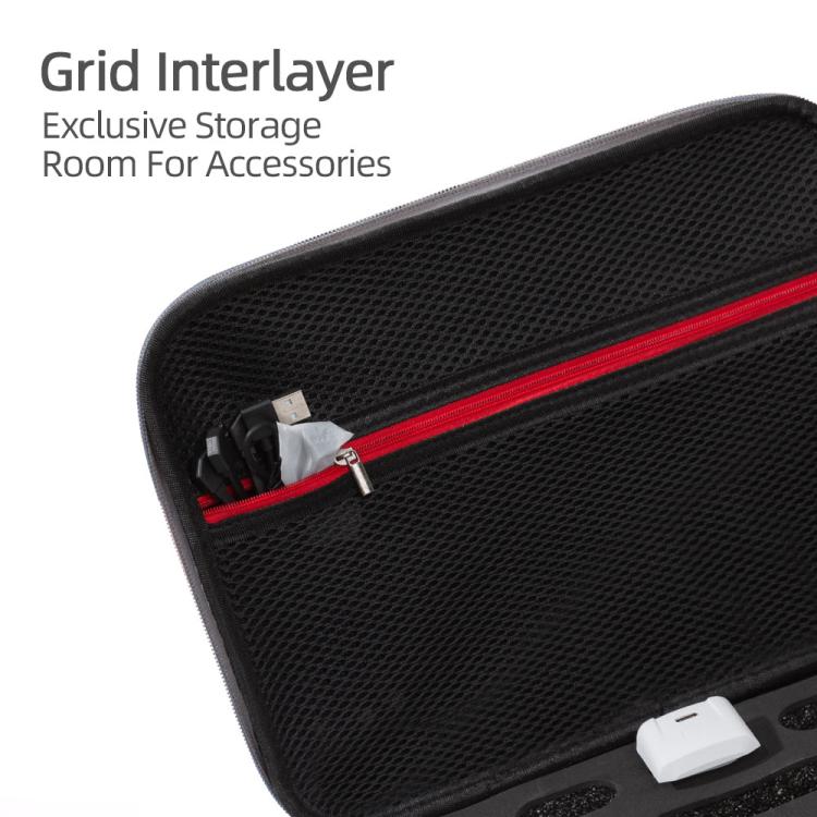 Bolsa de nailon portátil para guardar el control remoto y RC 2/RC-N3 para DJI Mini 5 Pro (gris) — imagen 4