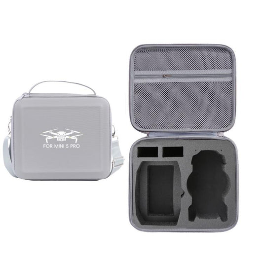 Bolsa de nailon portátil, con correa para el hombro, color gris para DJI Mini 5 Pro