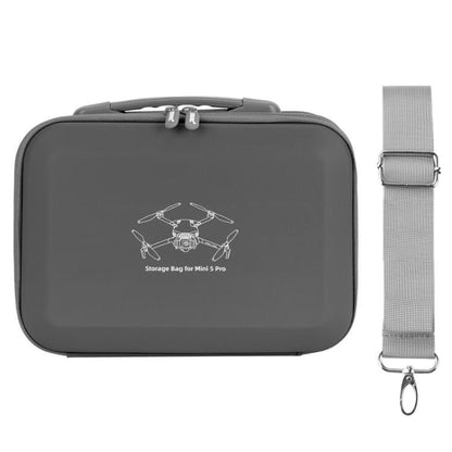 Bolsa de almacenamiento portátil tipo bandolera BRDRC para DJI Mini 5 Pro (gris) — imagen 2