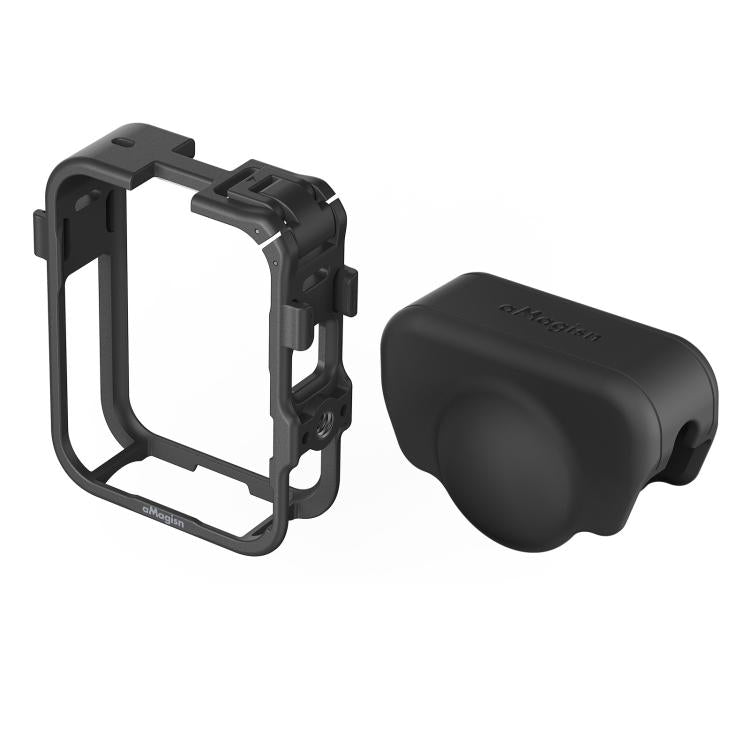 Jaula de expansión de plástico con tapa de lente para DJI Osmo 360 (negro)