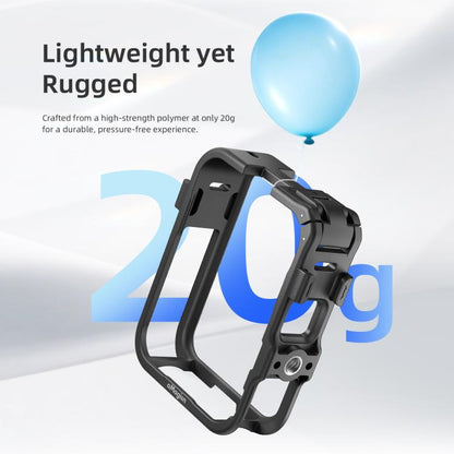 Jaula de expansión de plástico con tapa de lente para DJI Osmo 360 (negro) — imagen 3