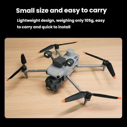 Lámpara de destello colorida montada en dron con reflector LKTOP LK340 de 40 W — imagen 4