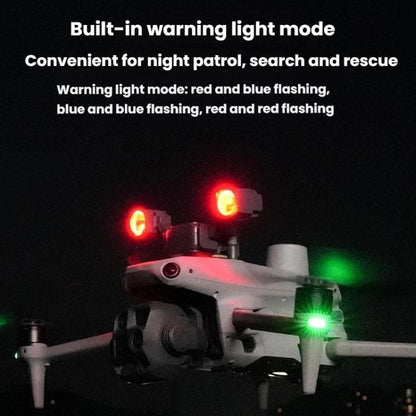 Lámpara de destello colorida montada en dron con reflector LKTOP LK340 de 40 W — imagen 5