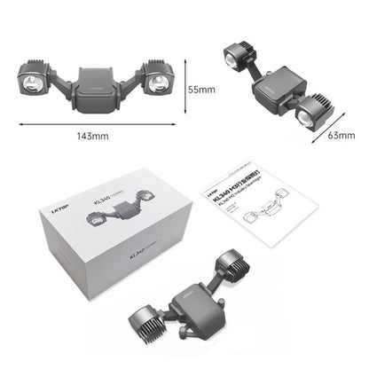 Mavic 3T / 3E LKTOP LK340 40W Reflector Dron Lámpara Intermitente Colorida Montada para DJI Mavic — imagen 11
