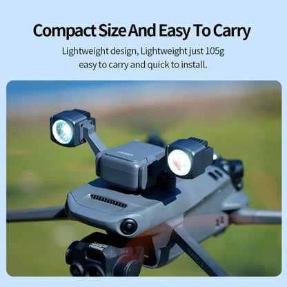 Mavic 3T / 3E LKTOP LK340 40W Reflector Dron Lámpara Intermitente Colorida Montada para DJI Mavic — imagen 4
