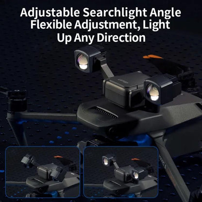 Mavic 3T / 3E LKTOP LK340 40W Reflector Dron Lámpara Intermitente Colorida Montada para DJI Mavic — imagen 6