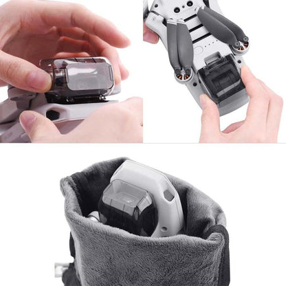 Cubierta protectora antipolvo para lente BRDRC para DJI Mavic Mini / Mini 4K / Mini 2 y más (gris) para DJI DJI Mavic Mini,……