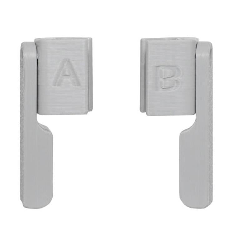 Soporte 1 par de tren de aterrizaje extensible en altura, protector plegable no desmontable para DJI Mini 5 Pro (gris)