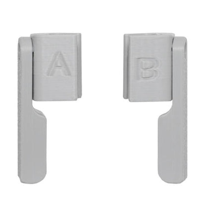Soporte 1 par de tren de aterrizaje extensible en altura, protector plegable no desmontable para DJI Mini 5 Pro (gris)