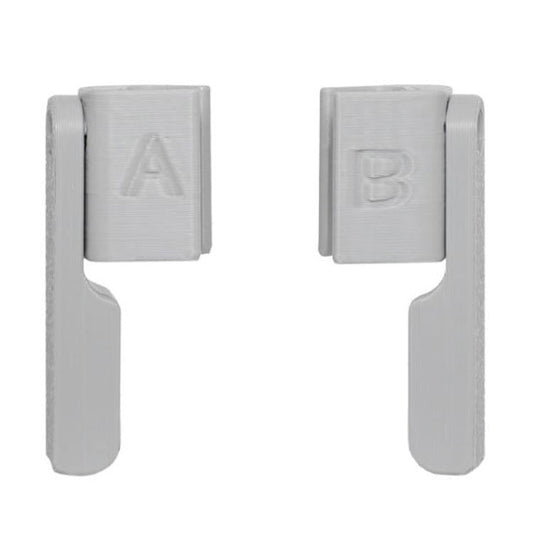 Soporte 1 par de tren de aterrizaje extensible en altura, protector plegable no desmontable para DJI Mini 5 Pro (gris)