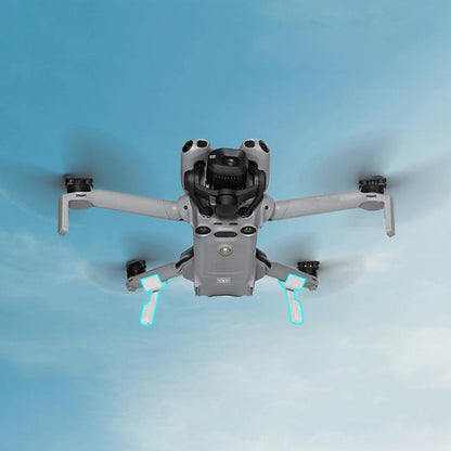 Soporte 1 par de tren de aterrizaje extensible en altura, protector plegable no desmontable para DJI Mini 5 Pro (gris) — ima…