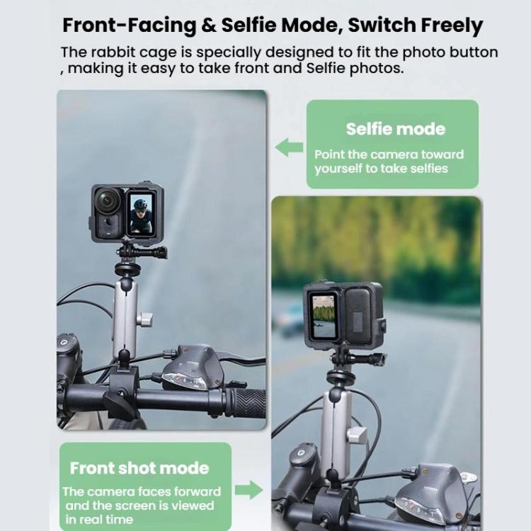 Marco protector extendido de plástico para cámara Osmo Nano (negro) para DJI Osmo — imagen 5
