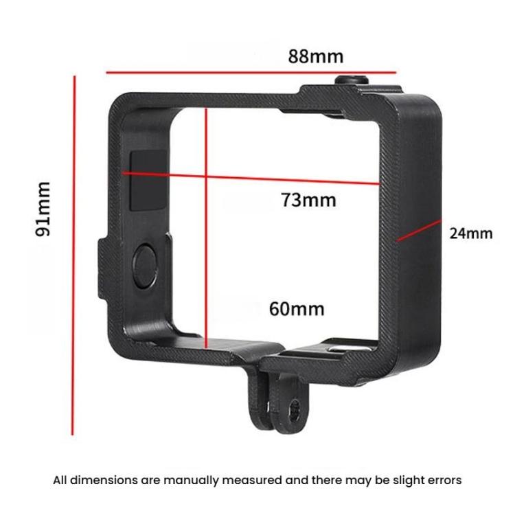 Marco protector extendido de plástico para cámara Osmo Nano (negro) para DJI Osmo — imagen 8