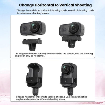 Soporte de extensión para marco protector de disparo vertical Osmo Nano (negro) para DJI Osmo — imagen 3