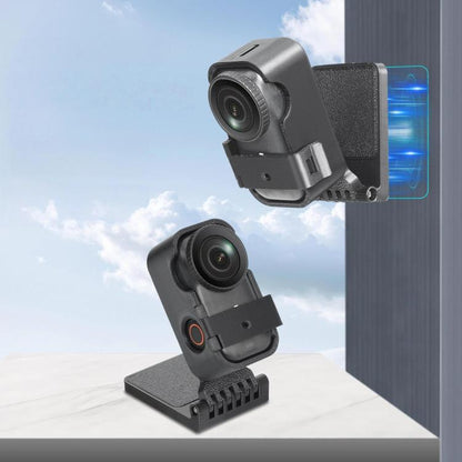 Soporte de escritorio con placa trasera magnética para cámara Osmo Nano (negro) para DJI Osmo