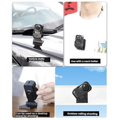 Soporte de escritorio con placa trasera magnética para cámara Osmo Nano (negro) para DJI Osmo — imagen 7