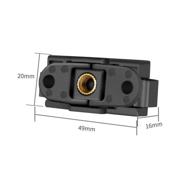 Base adaptadora magnética de liberación rápida (negra) — imagen 7