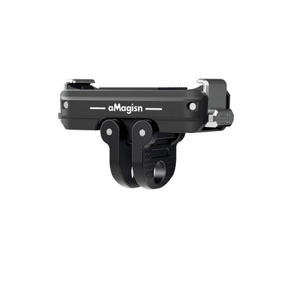 Soporte AMagisn TN11 - magnético bidireccional de liberación rápida 2.0,, Action 5 Pro, 4 y 3 para DJI Osmo 360 (negro)