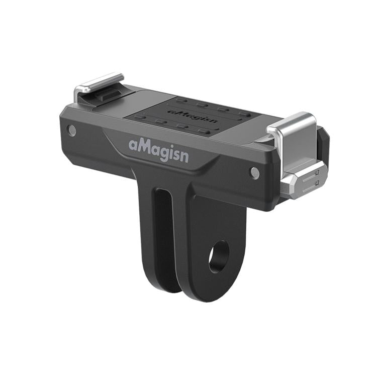 Soporte magnético bidireccional de liberación rápida aMagisn TN10,, Action 5 Pro, 4 y 3 para DJI Osmo 360 (negro)