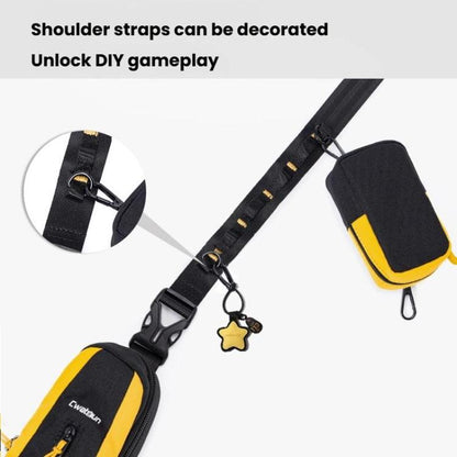 Bolsa organizadora pequeña Cwatcun D225, multifuncional y protectora para cámara deportiva para DJI Osmo Pocket 3 (negro y a…