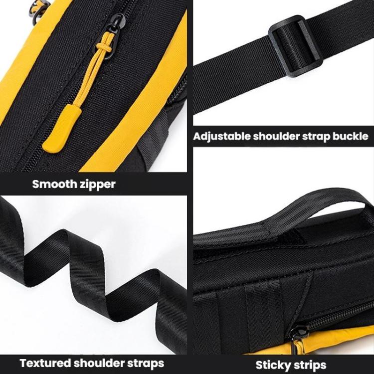 Bolsa organizadora pequeña Cwatcun D225, multifuncional y protectora para cámara deportiva para DJI Osmo Pocket 3 (negro y a…