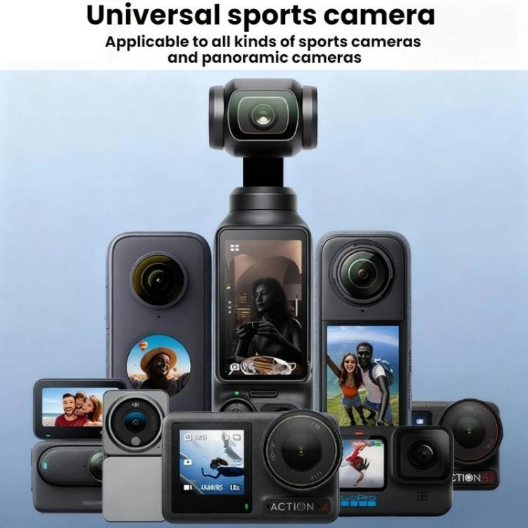 Soporte magnético para cámara de acción Flymile para DJI Osmo 360 (negro) — imagen 8