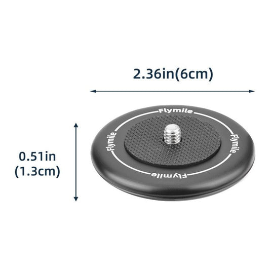 Soporte magnético de escritorio Flymile para DJI Osmo Action 5 (negro) — imagen 2