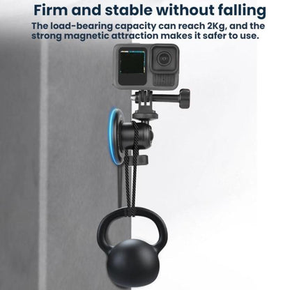 Soporte magnético de escritorio Flymile para DJI Osmo Action 5 (negro) — imagen 4