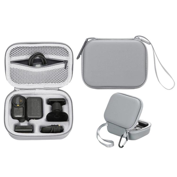 Bolsa de almacenamiento, carcasa rígida portátil, impermeable y protectora (gris)