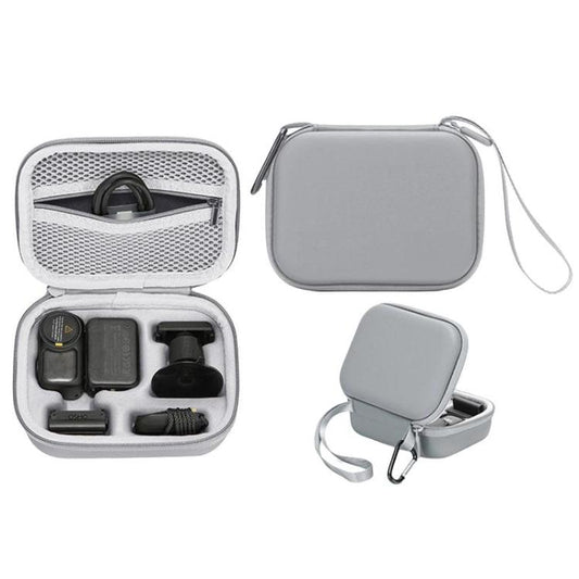 Bolsa de almacenamiento, carcasa rígida portátil, impermeable y protectora (gris)
